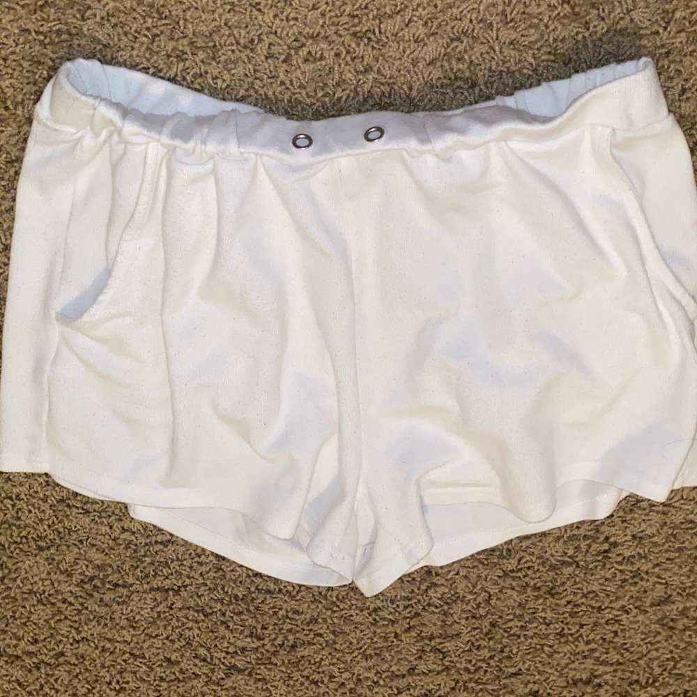 White shorts